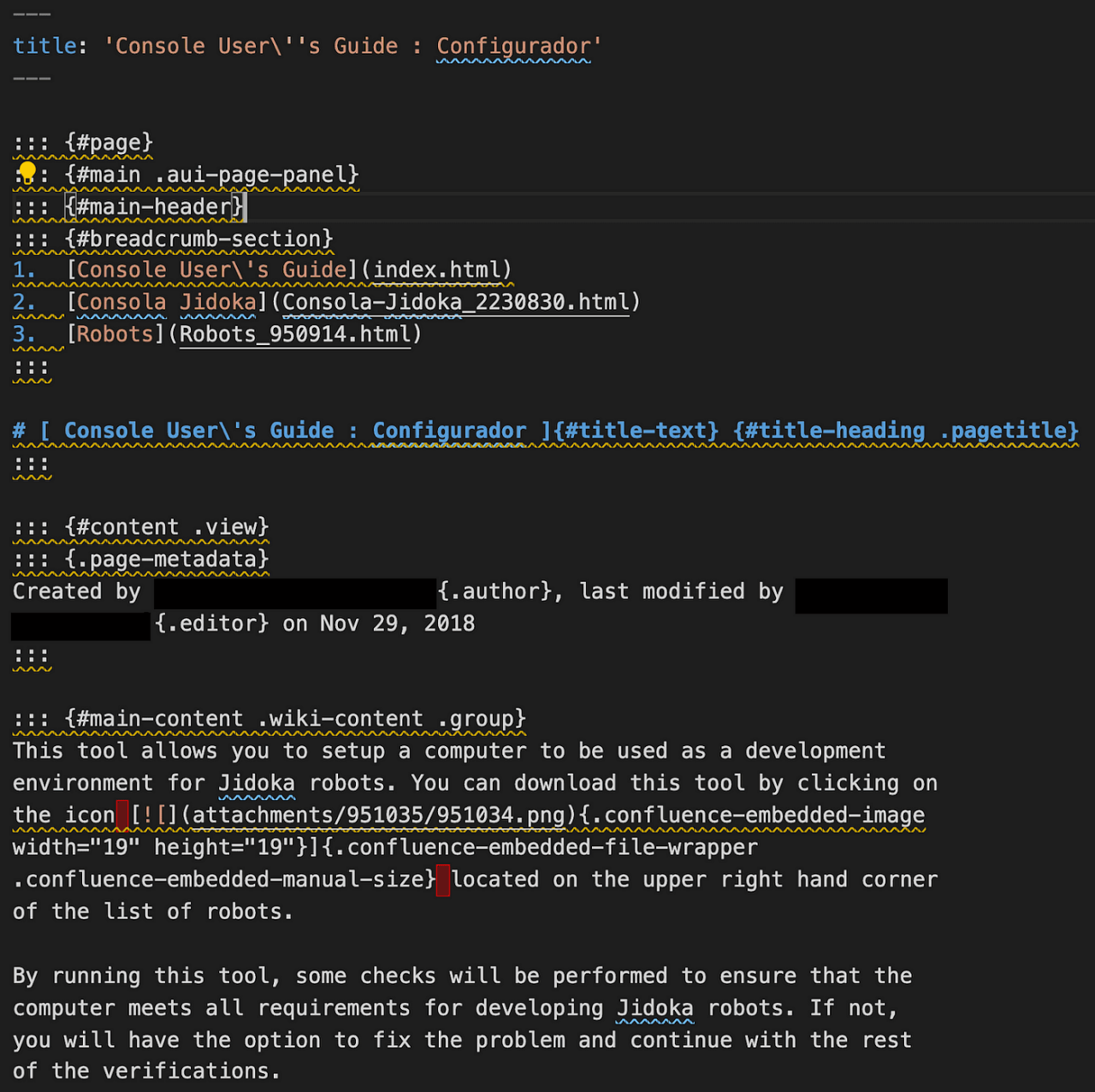 An example of the exported and converted content. It still needs some work to meet Appian’s docs standards.