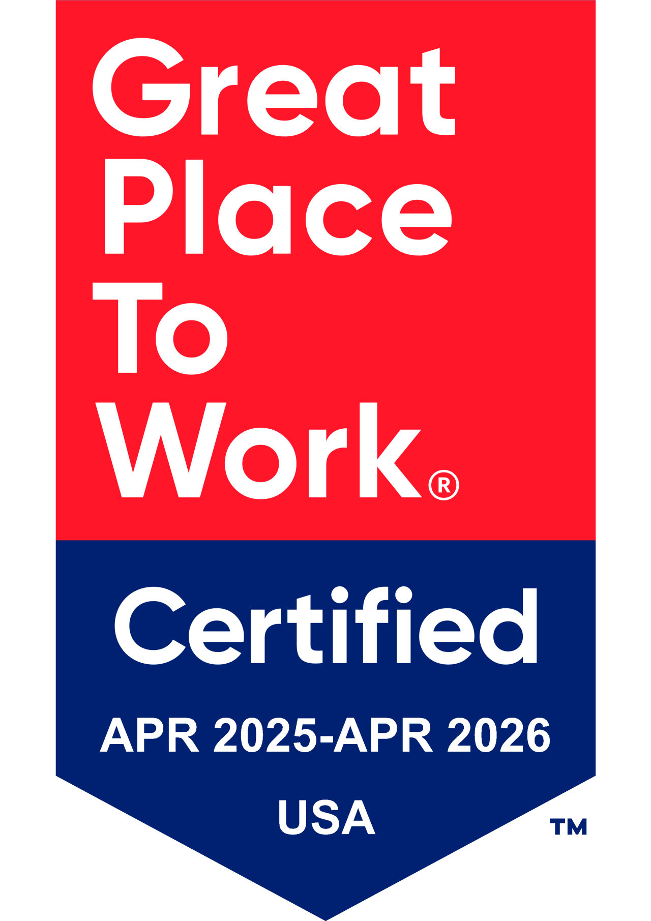 Great Place To Work Certified